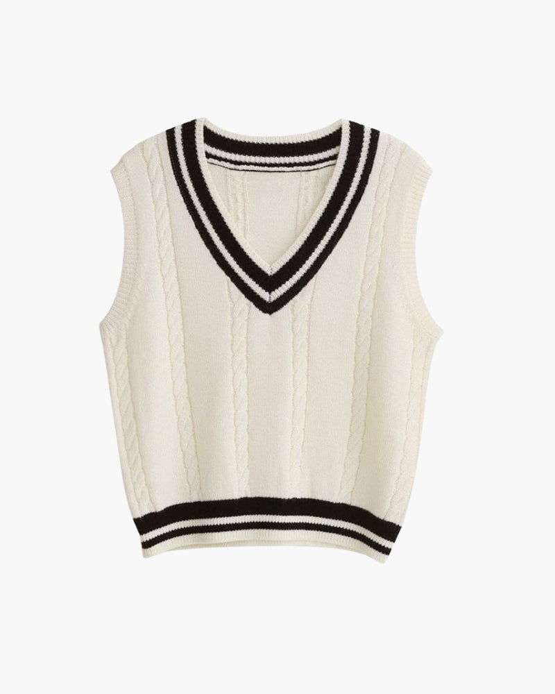 Lady's Rich Sweater Vest - Iron & Oak