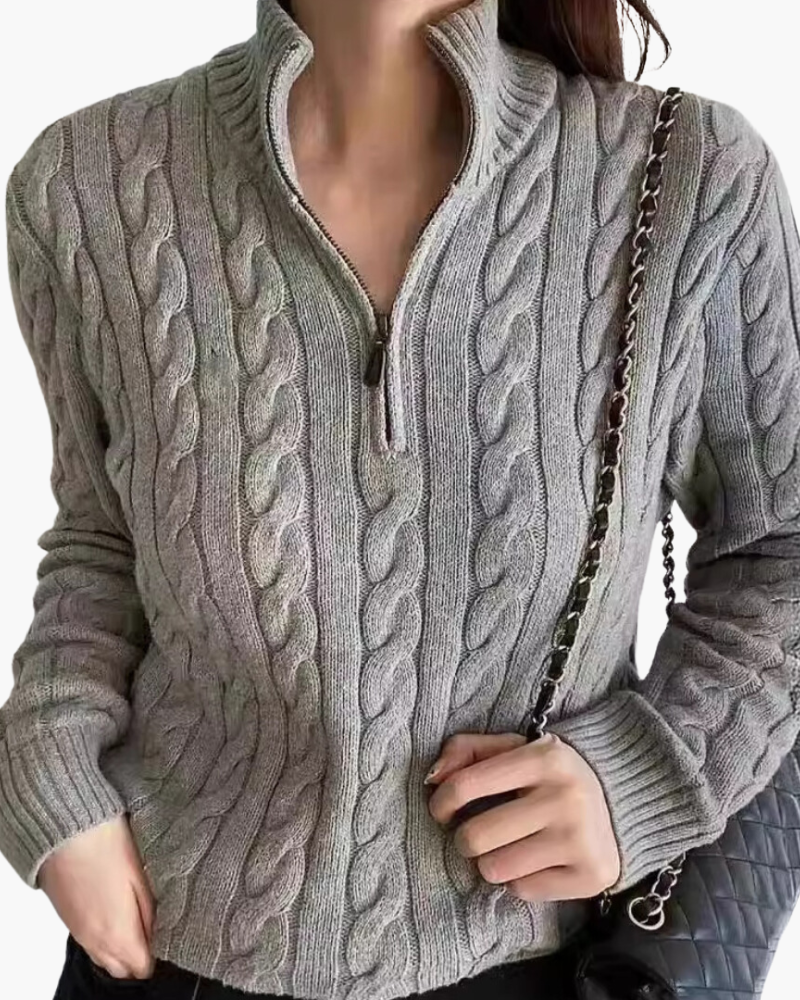 Women's Verbier Half Zip Sweater - Iron & Oak