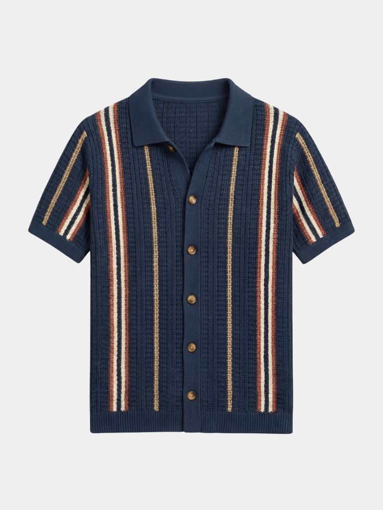 Sunset Groove Polo - Iron & Oak