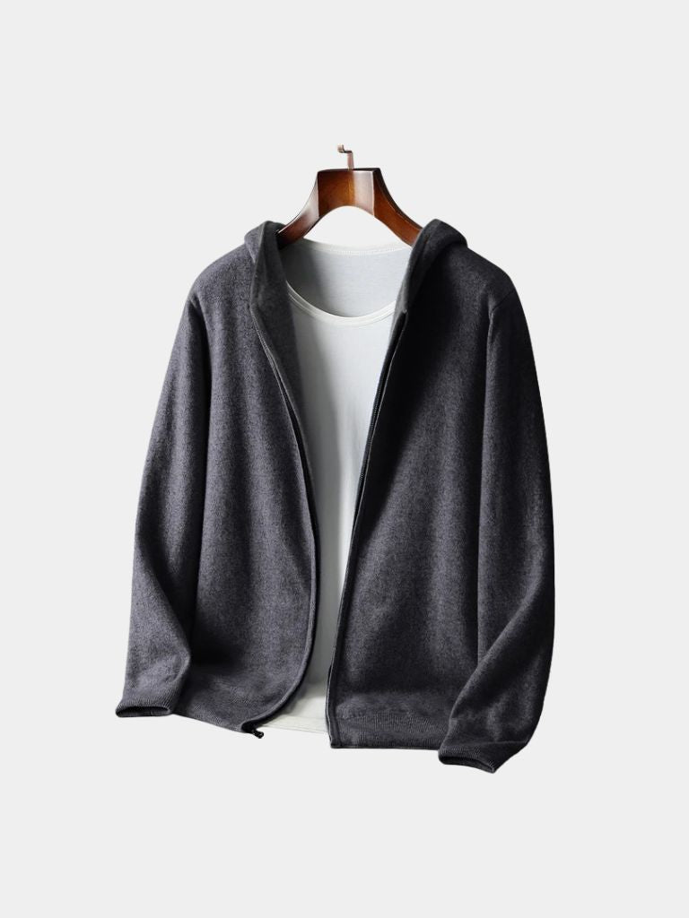 Villa Cashmere Hoodie - Iron & Oak