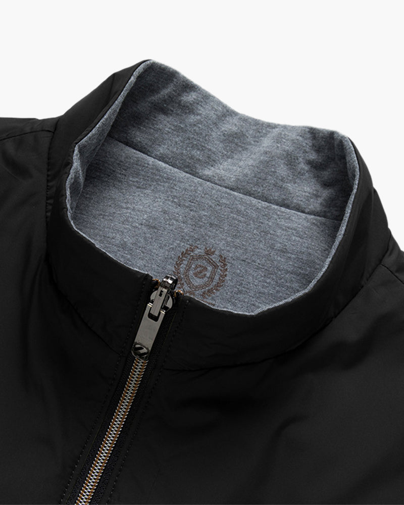Slim Cut Fleece Bodywarmer - Iron & Oak