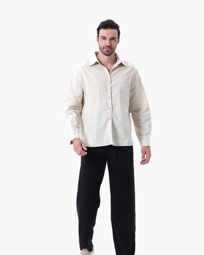 Linen Combo (Longsleeve) - Iron & Oak