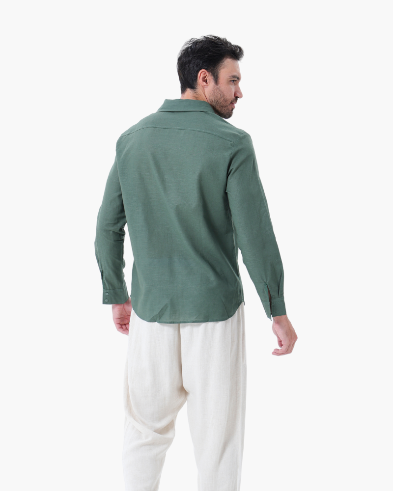 Linen Combo (Longsleeve) - Iron & Oak