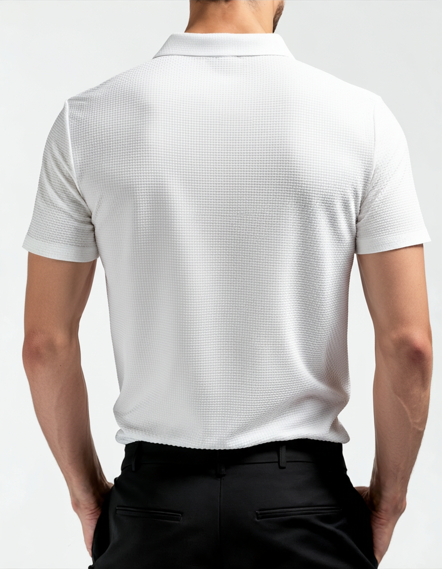 Prestigio Silk Polo (Anti-Wrinkle) - Iron & Oak
