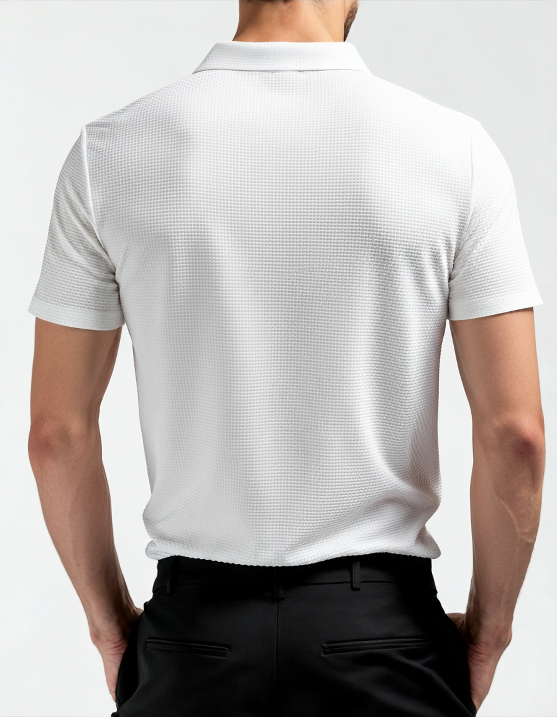 Prestigio Silk Polo (Anti-Wrinkle) - Iron & Oak
