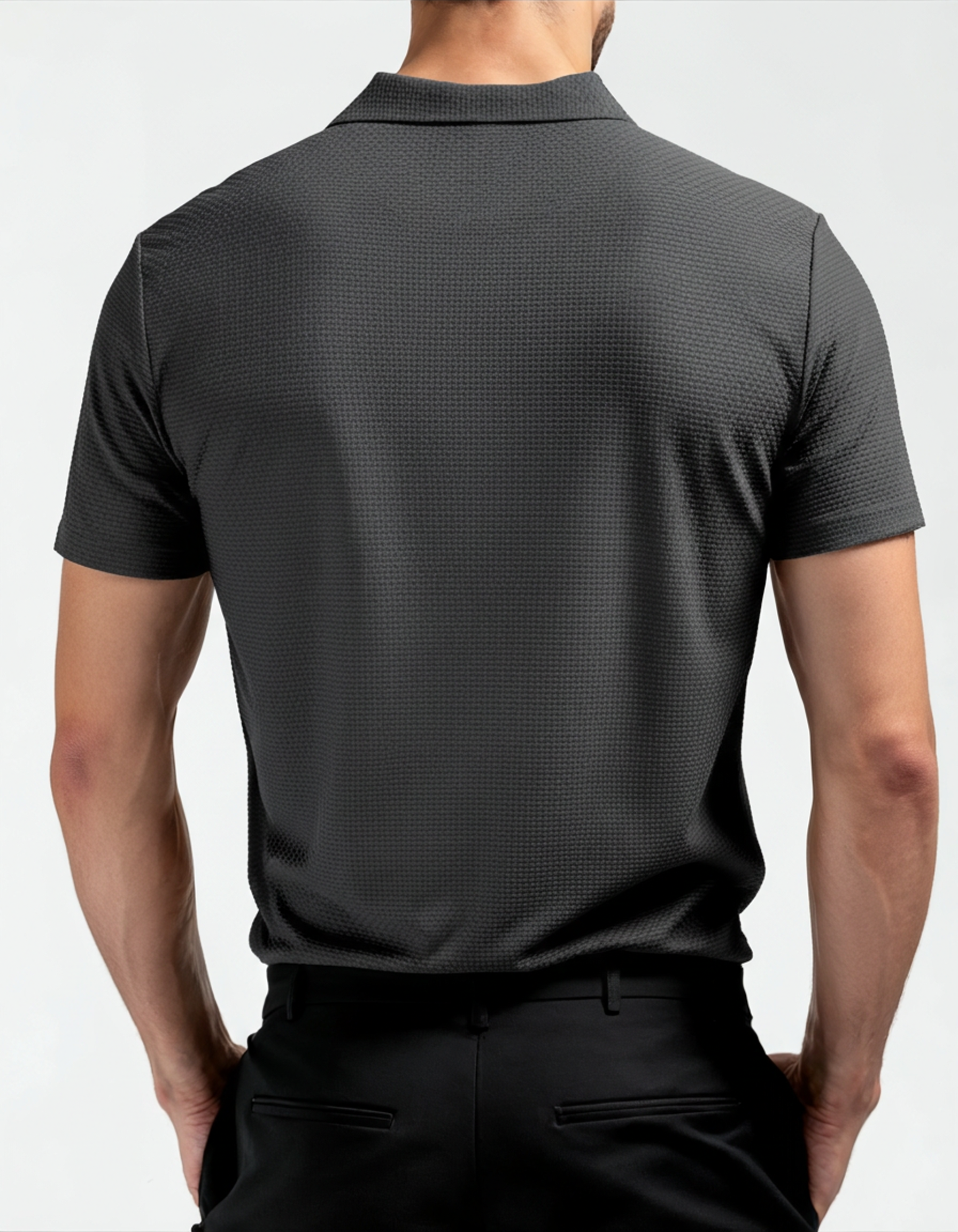 Prestigio Silk Polo (Anti-Wrinkle) - Iron & Oak