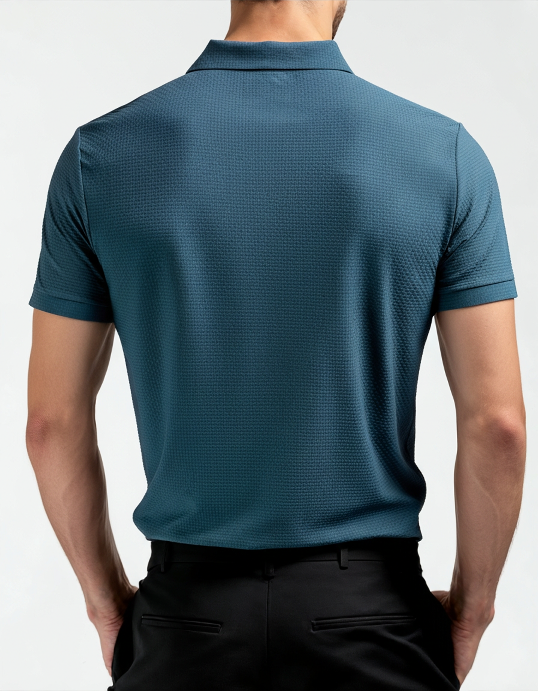 Prestigio Silk Polo (Anti-Wrinkle) - Iron & Oak