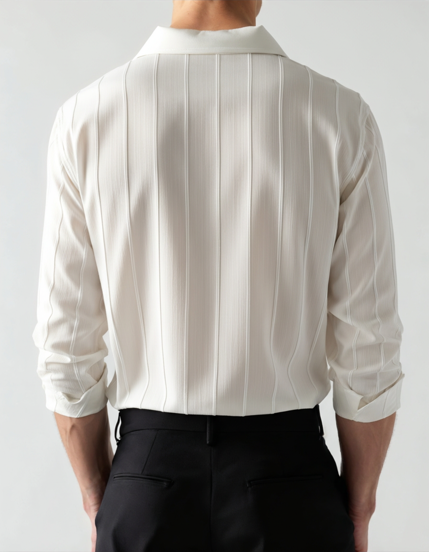 ST Tropez Ribbed Shirt - Iron & Oak