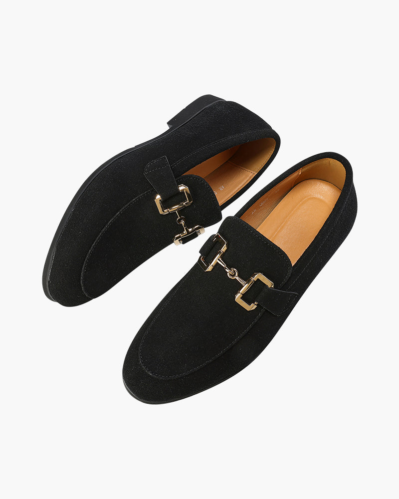 Luxury Suede Loafers - Iron & Oak