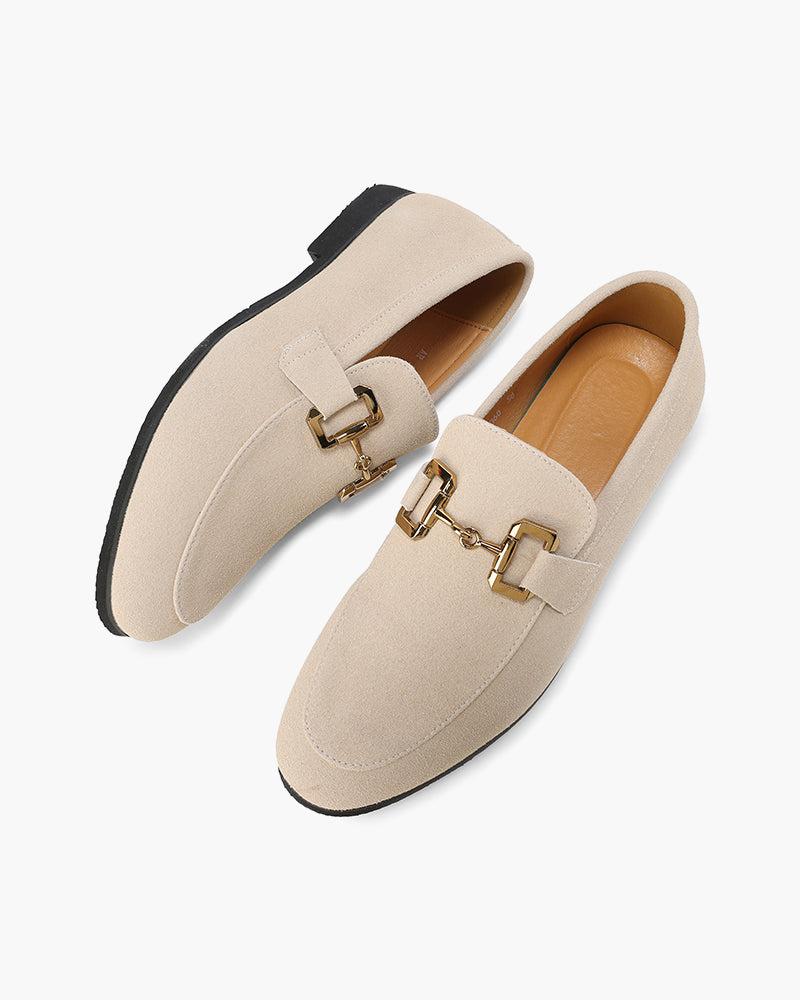 Luxury Suede Loafers - Iron & Oak