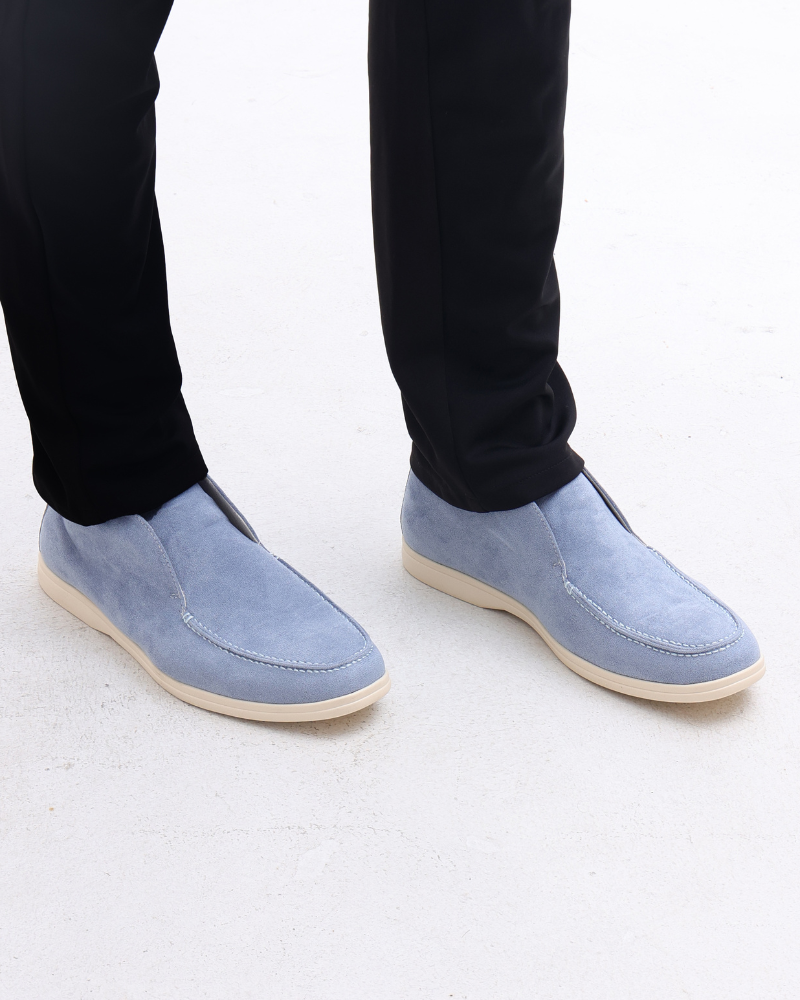 High Suede Loafers - Iron & Oak