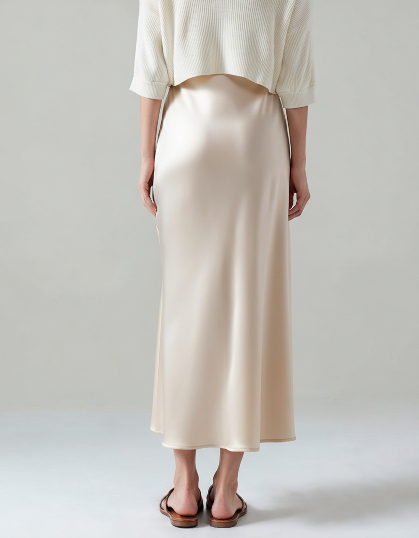 Silk Skirt - Iron & Oak