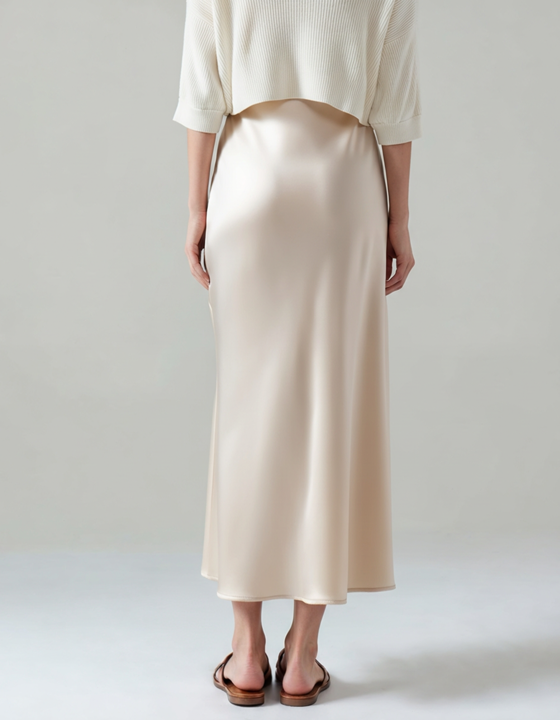 Silk Skirt - Iron & Oak