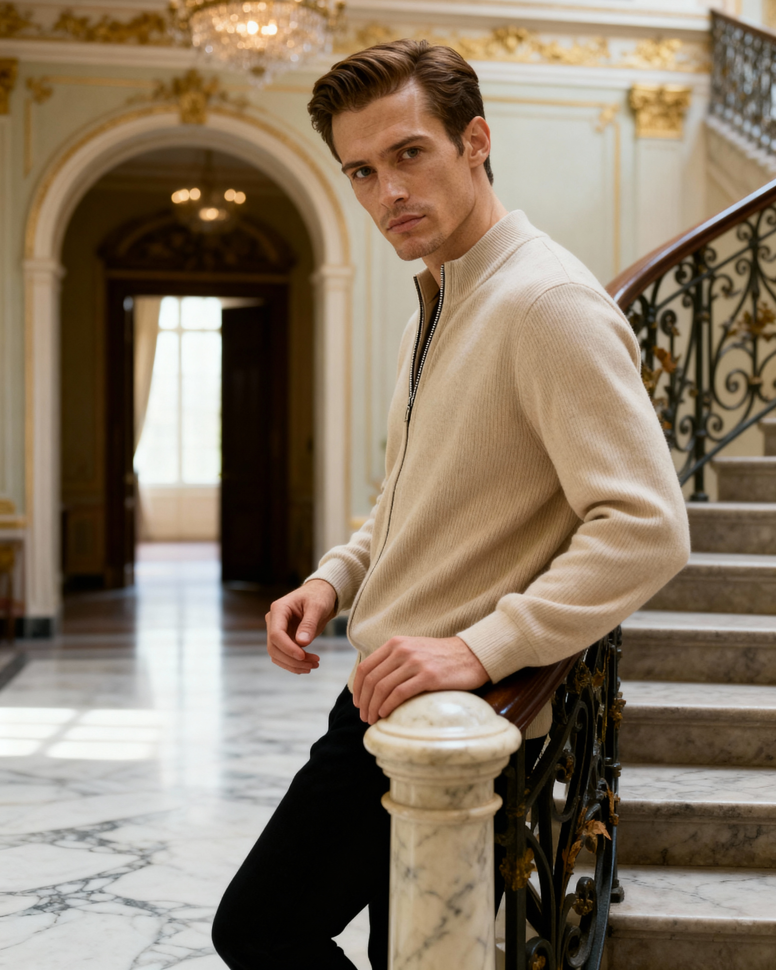 100% Cashmere Vest - Iron & Oak