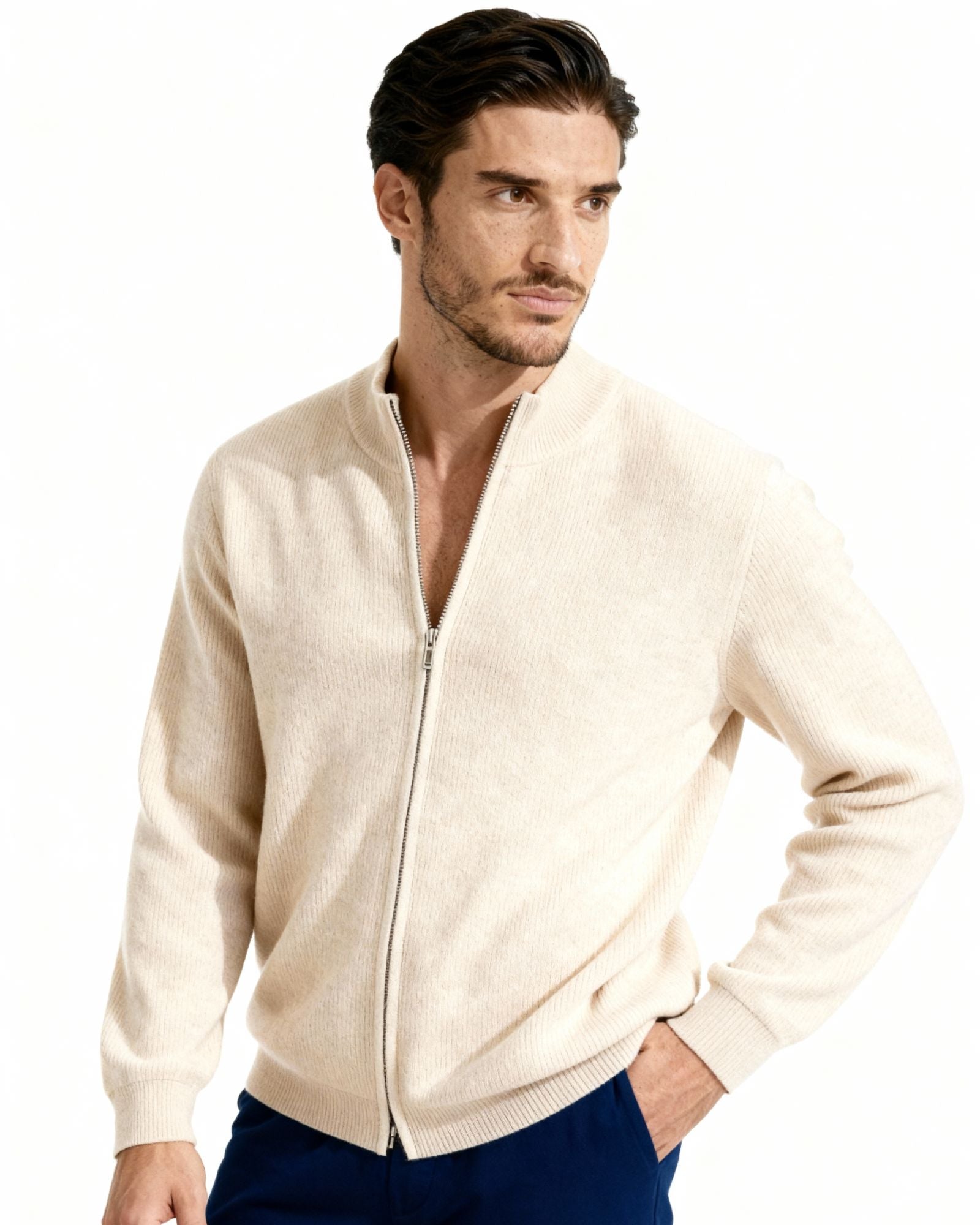 100% Cashmere Vest - Iron & Oak