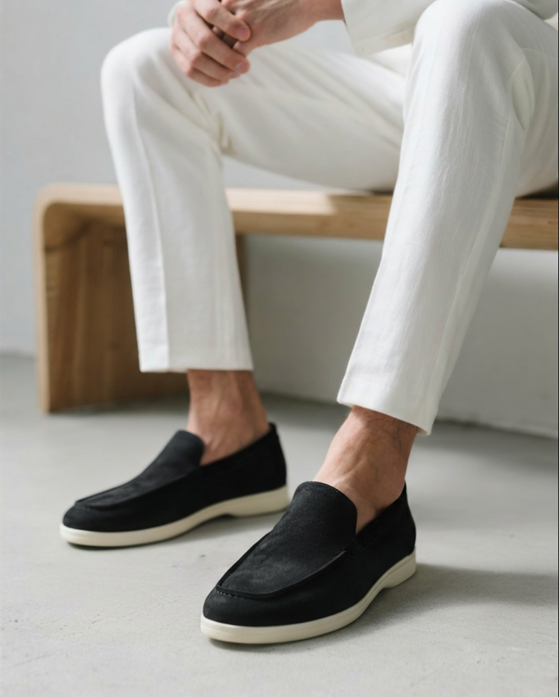 Suede Loafers - Iron & Oak