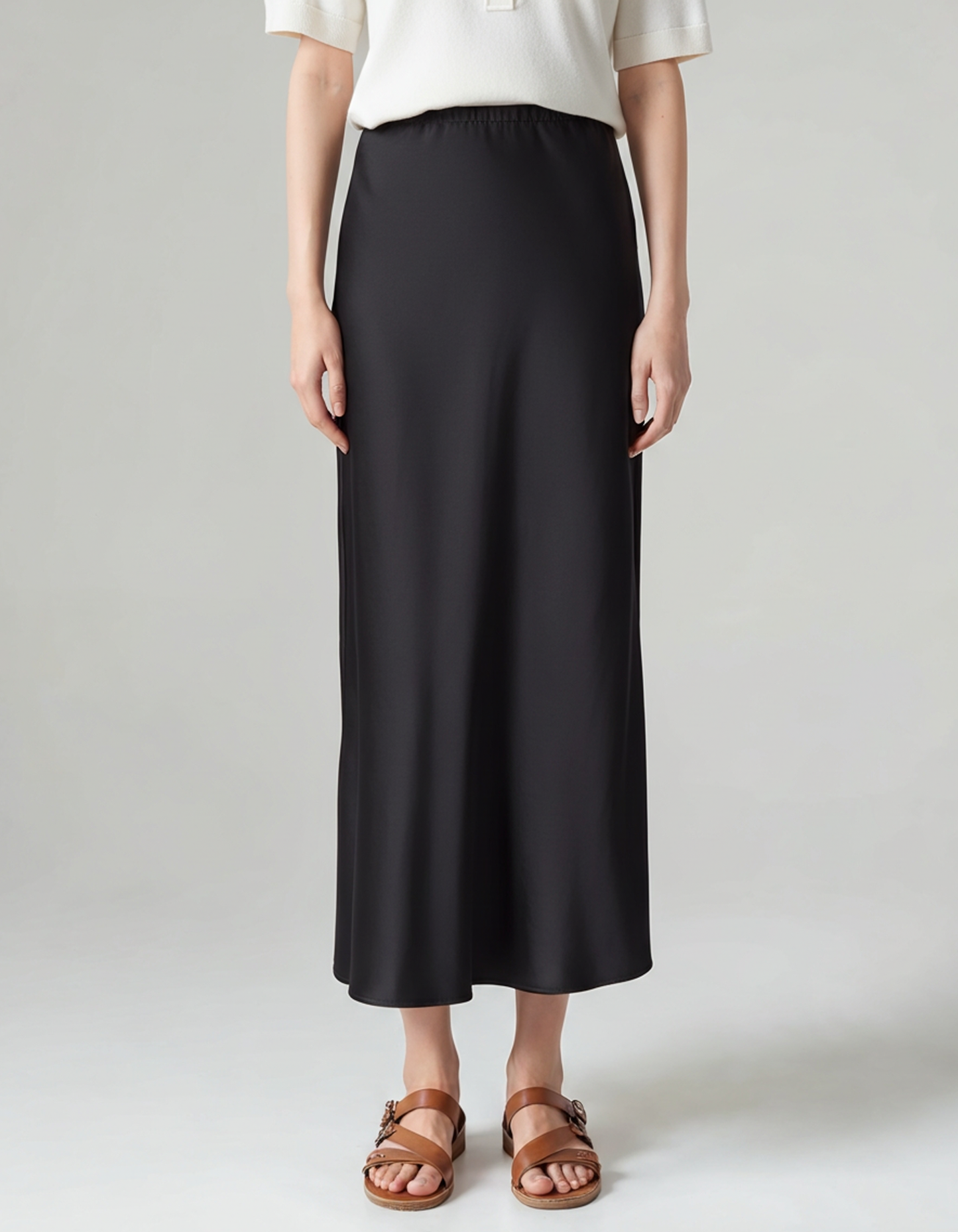Silk Skirt - Iron & Oak