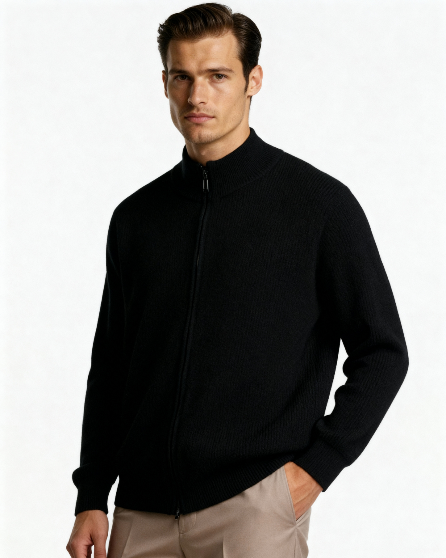 100% Cashmere Vest - Iron & Oak