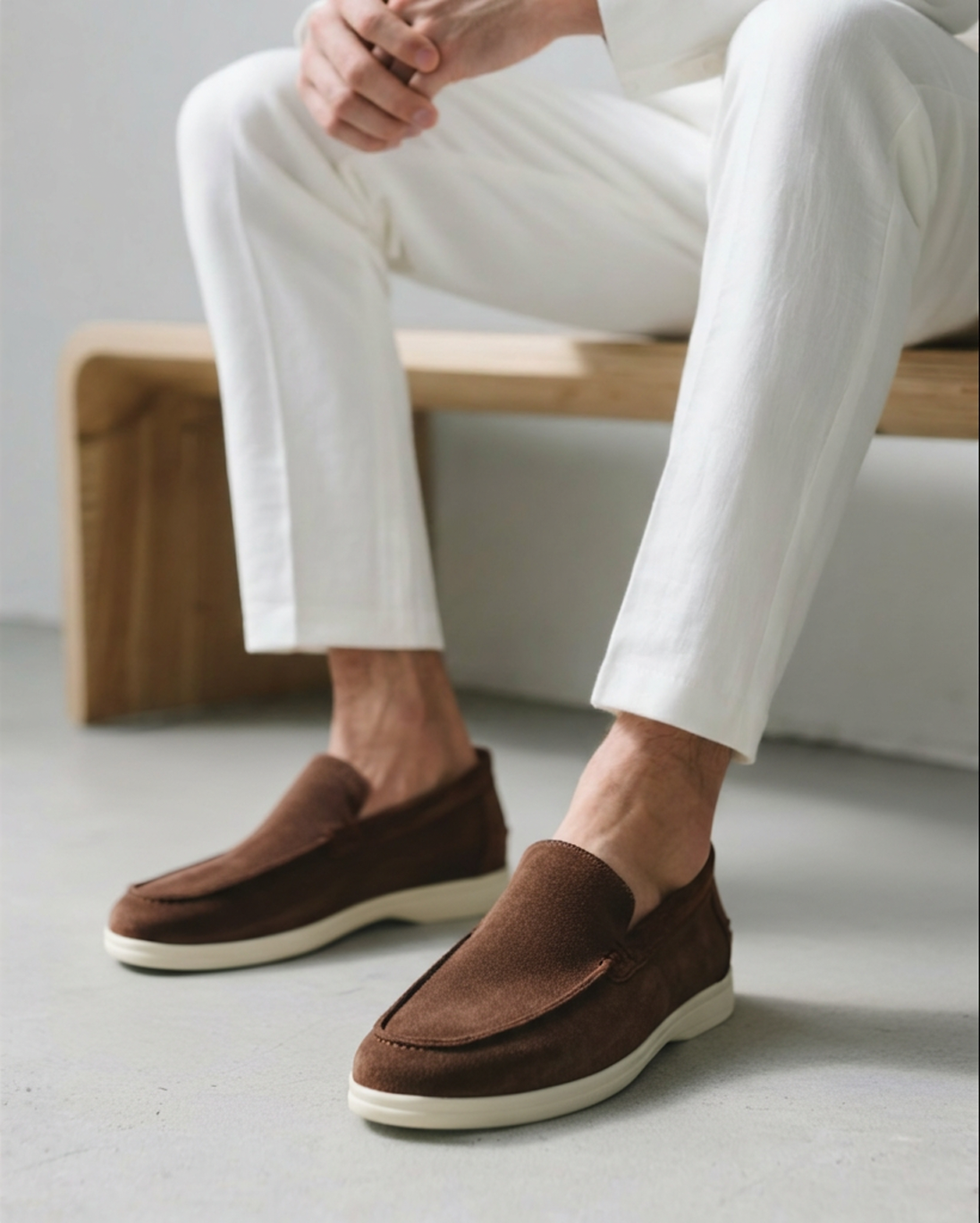 Suede Loafers - Iron & Oak