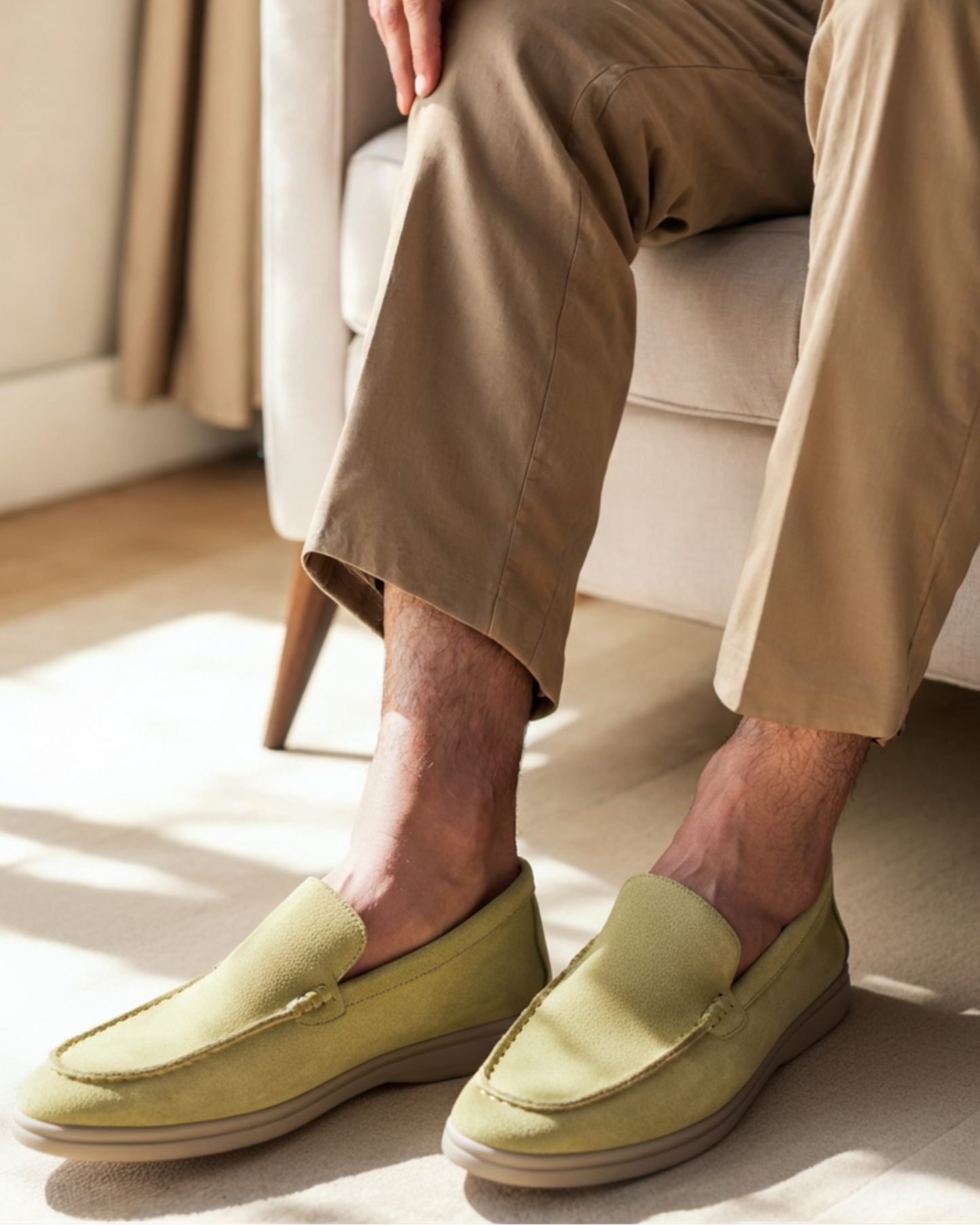 Premium Suede Loafers - Iron & Oak