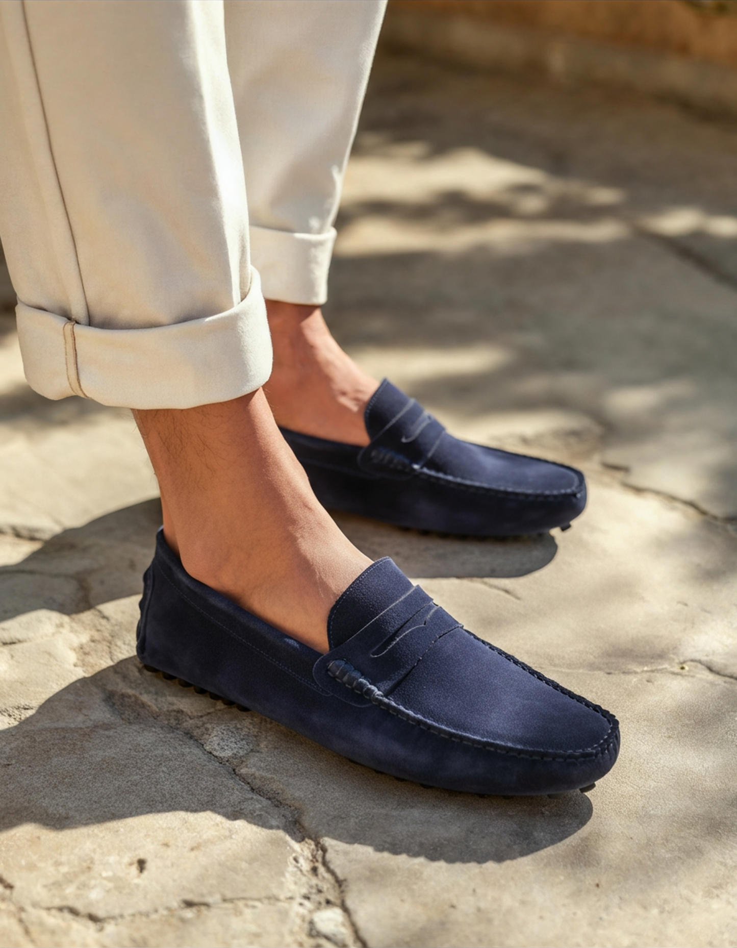 Suede Driver Loafers - Iron & Oak