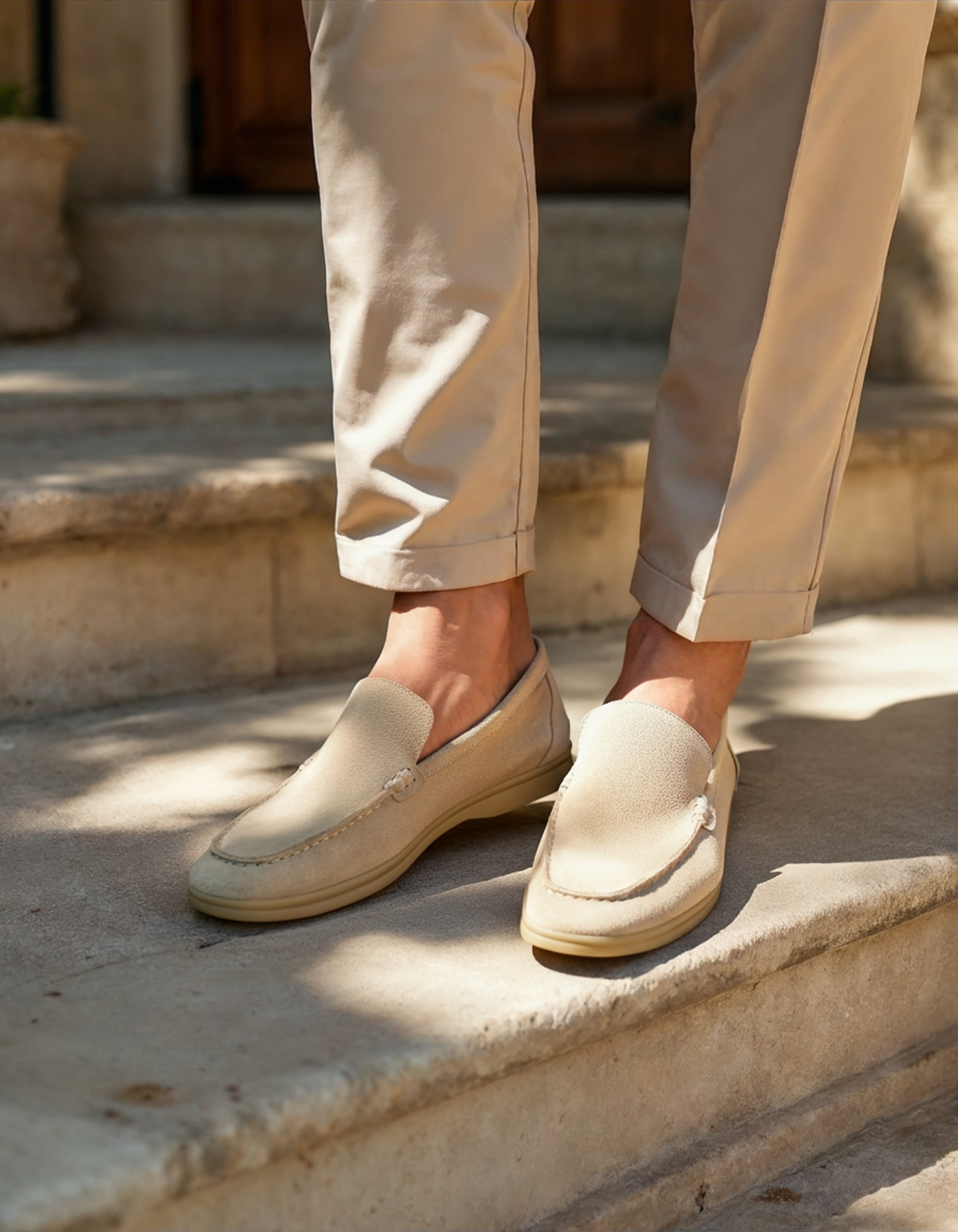 Premium Suede Loafers - Iron & Oak