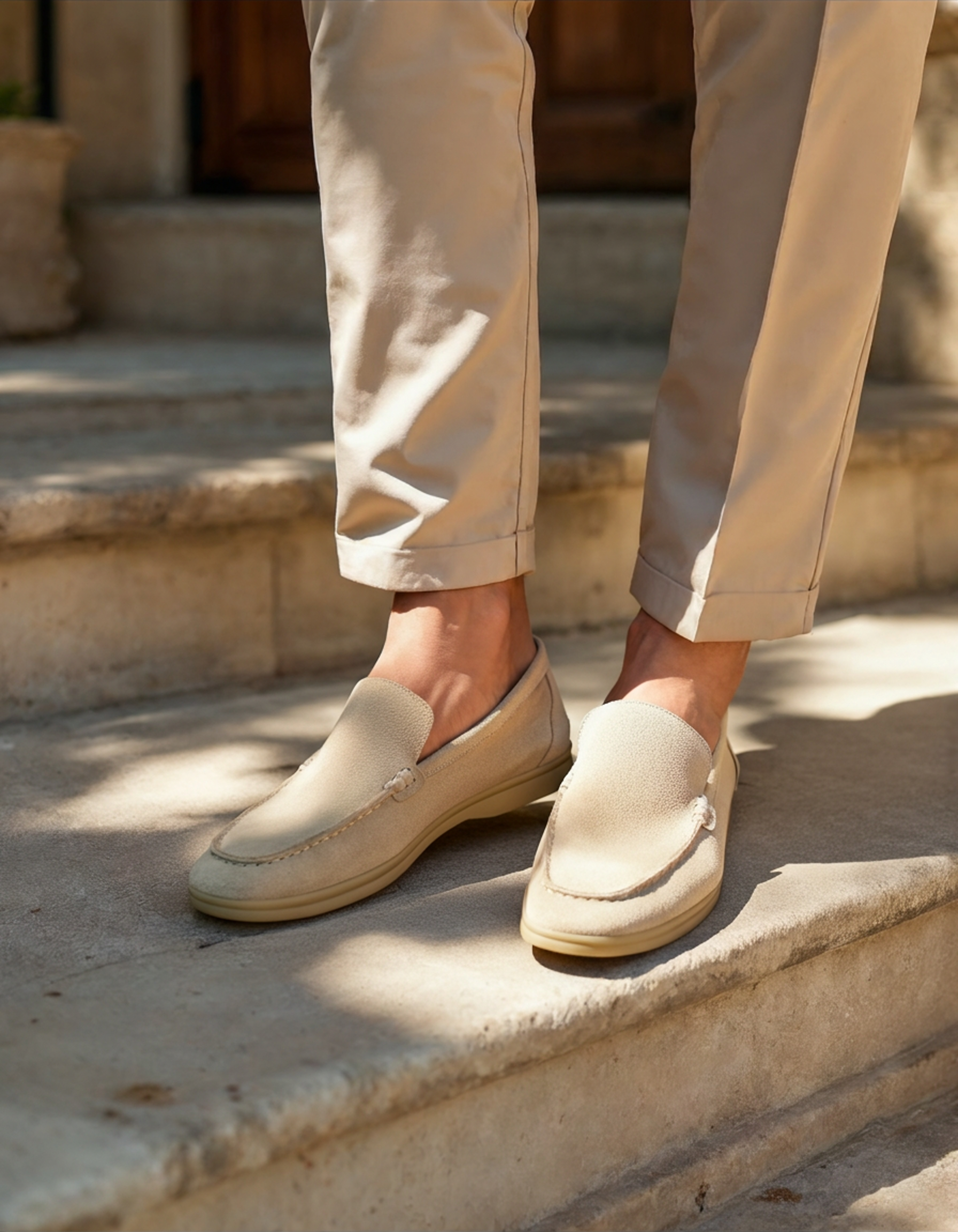 Premium Suede Loafers - Iron & Oak