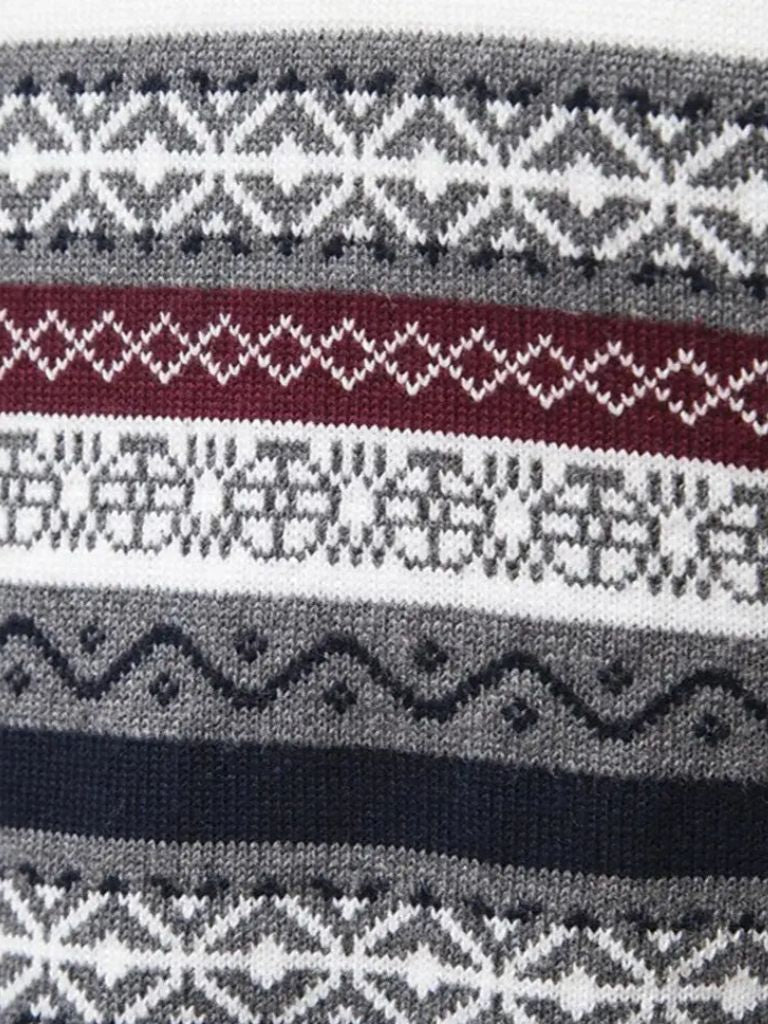 Half Zip Knit Pullover Sweater - Iron & Oak