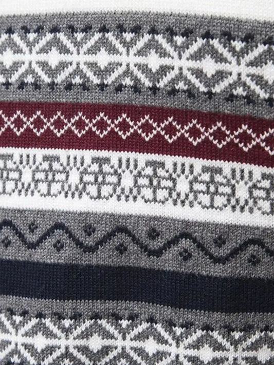 Half Zip Knit Pullover Sweater - Iron & Oak