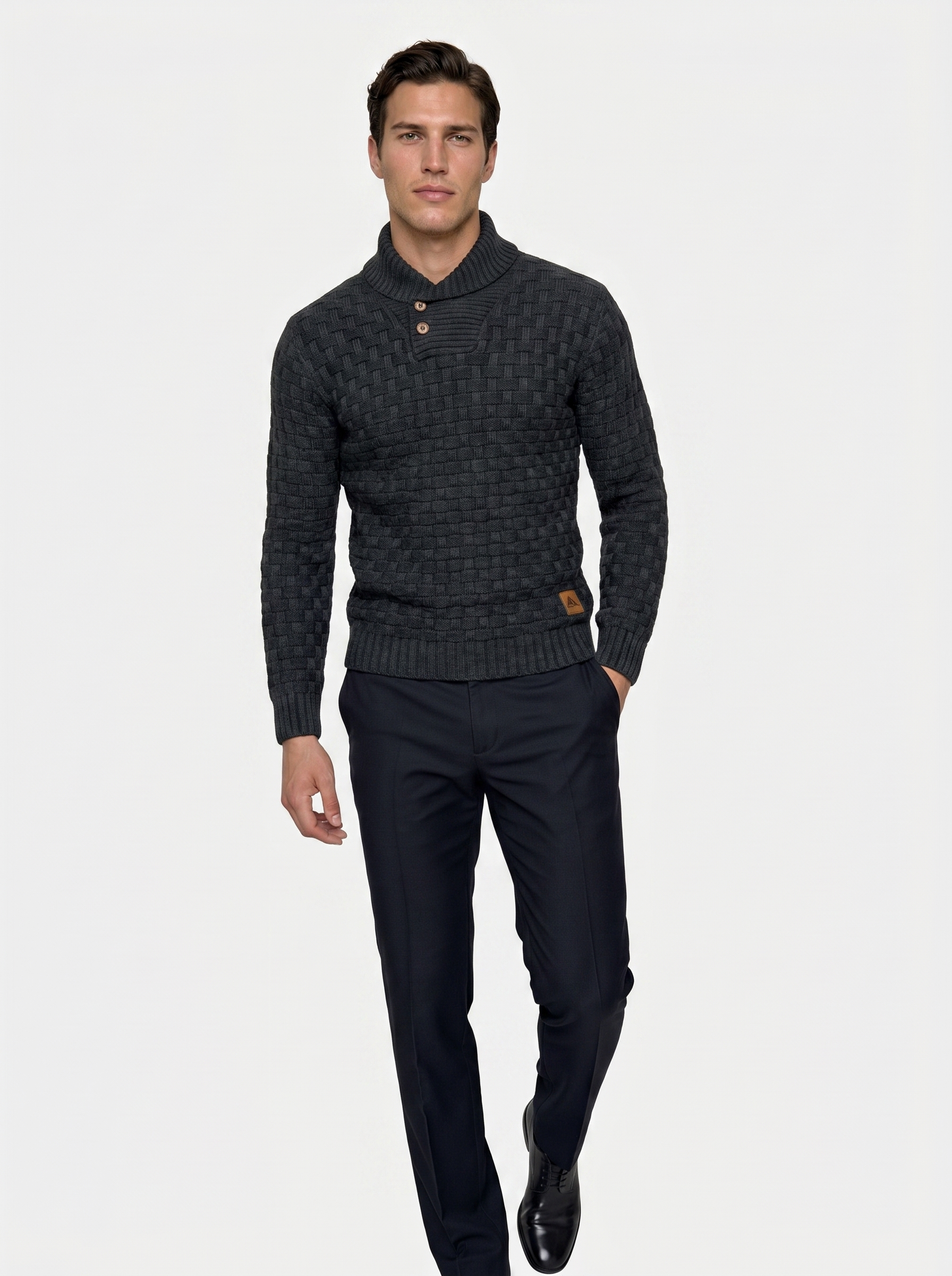 Tailored Knitwear Pullover - Iron & Oak
