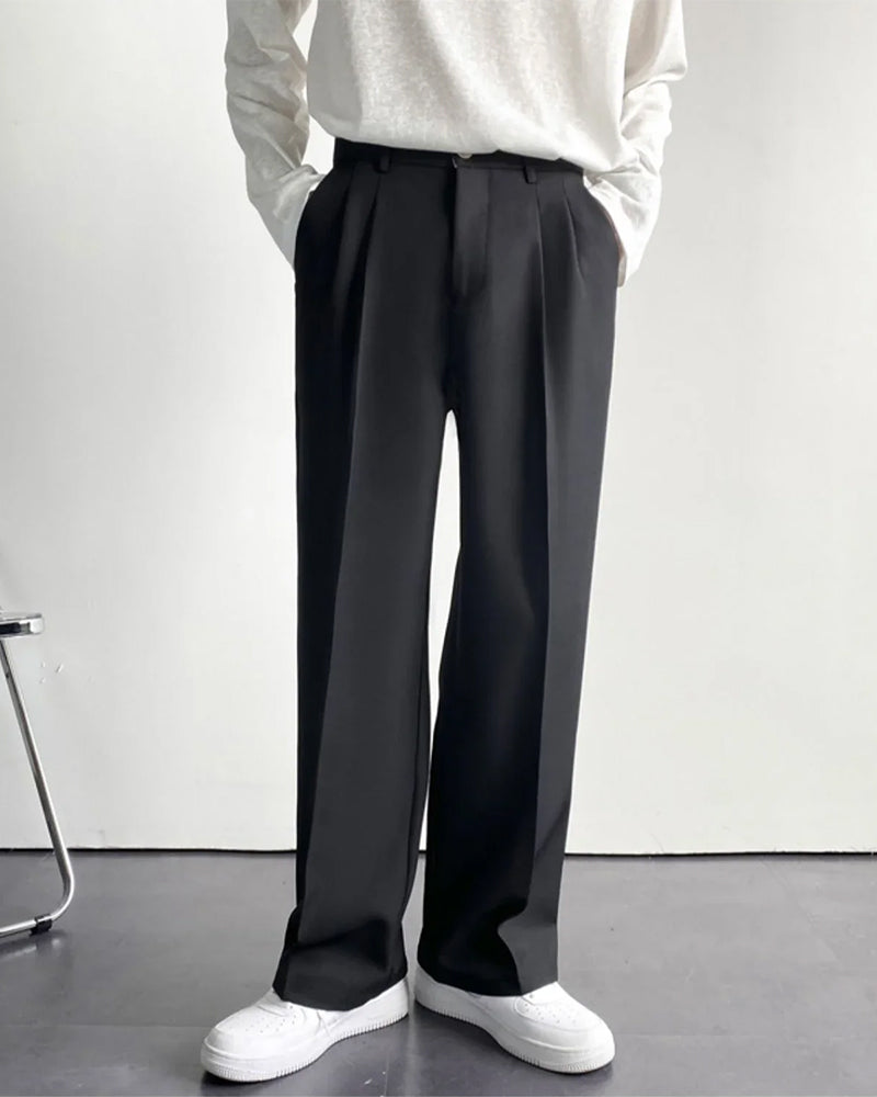 Paris Wide Fit Pantalon - Iron & Oak