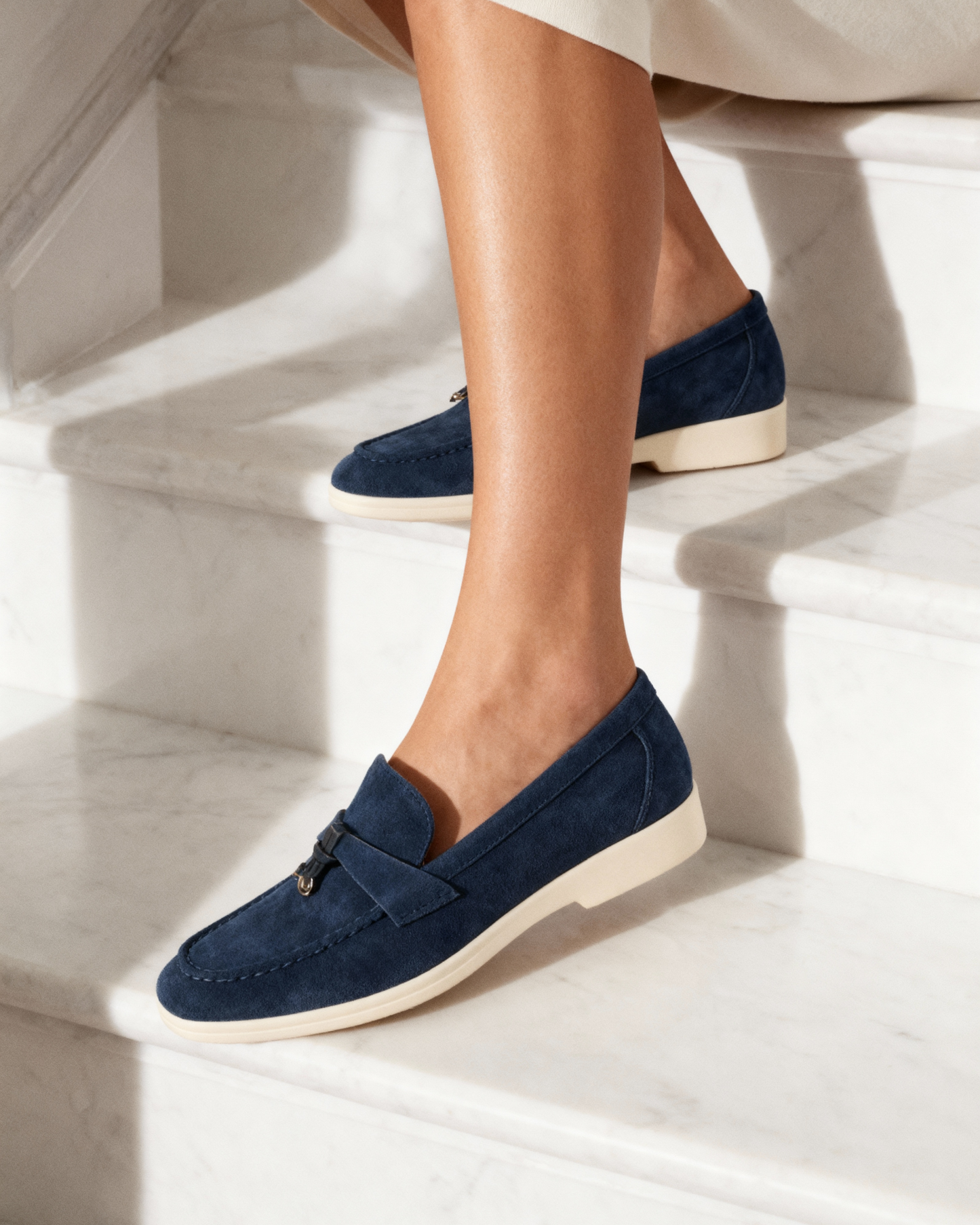 Suede Lady Loafers - Iron & Oak