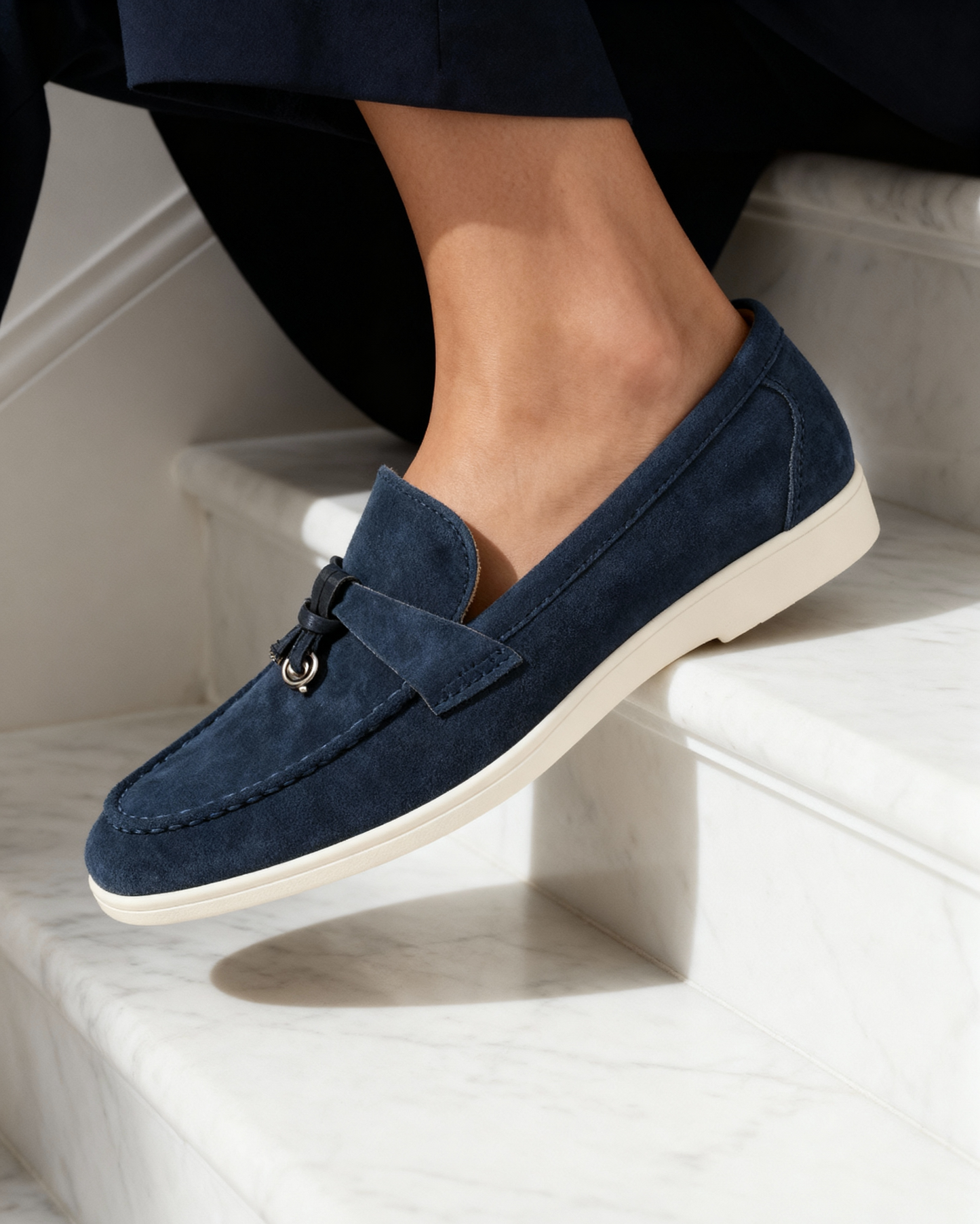Suede Lady Loafers - Iron & Oak