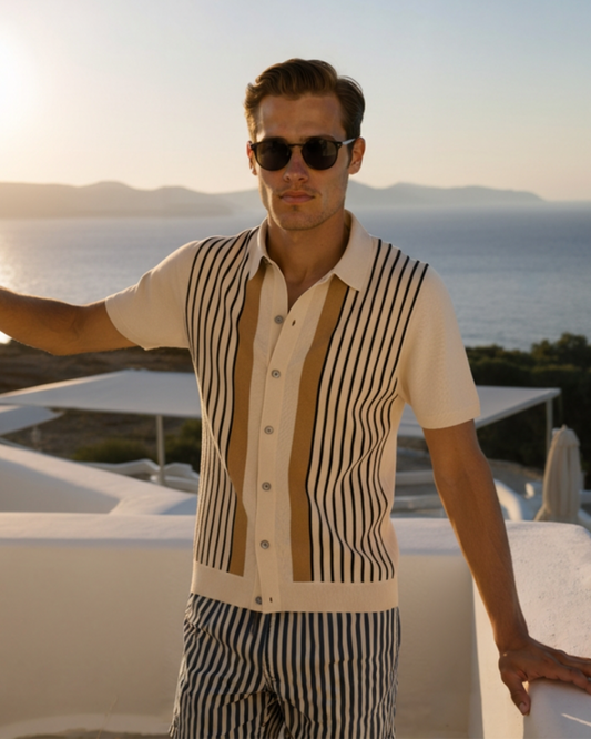 The Monte Carlo Knit Polo - Iron & Oak