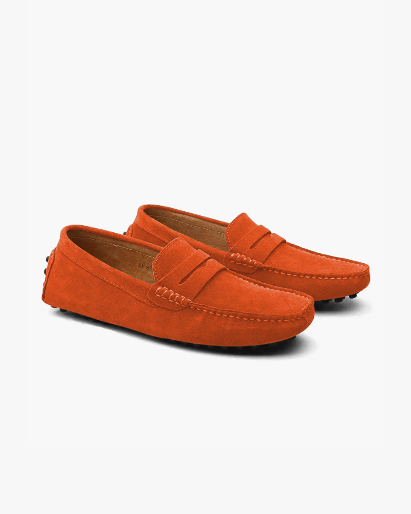 Suede Driver Loafers - Iron & Oak
