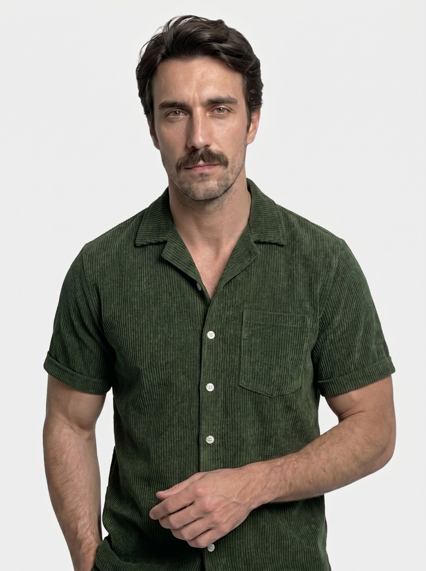 Summer Corduroy Set Shorts and Shirt - Iron & Oak