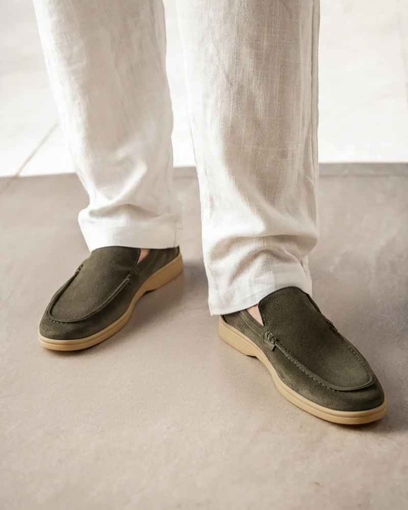 Premium Suede Loafers - Iron & Oak