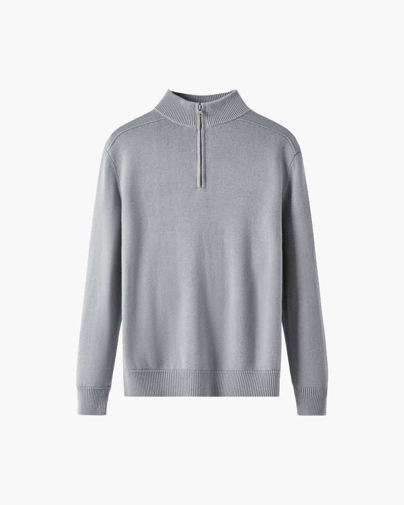 100% Merino Wool Zip Up - Iron & Oak