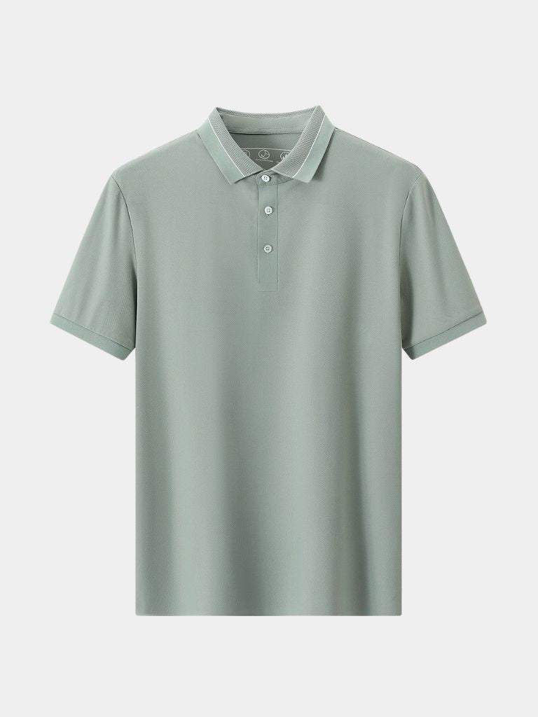Steel Grey Polo - Iron & Oak