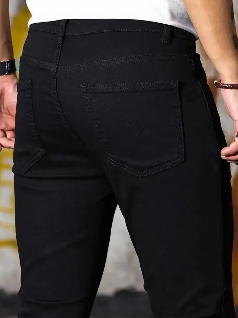 Stretchy Skinny Denim Jeans Trousers - Iron & Oak