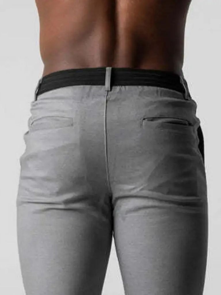 Stretchy Slim Trousers - Iron & Oak