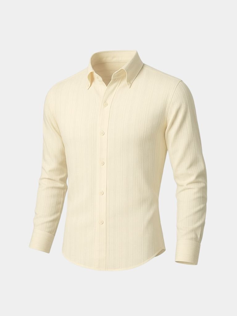 Striped Button Down Seersucker Shirt - Iron & Oak