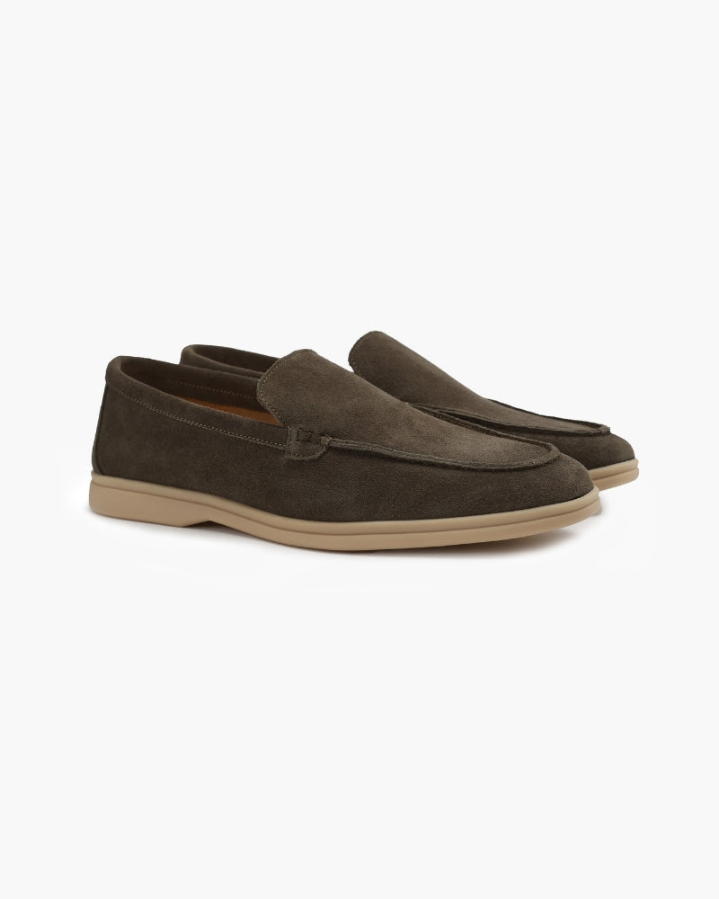 Premium Suede Loafers - Iron & Oak