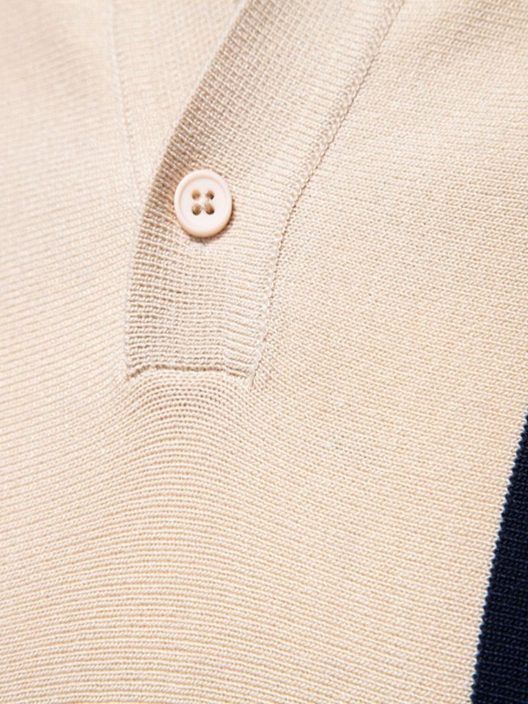 Sundown Stripes Polo - Iron & Oak