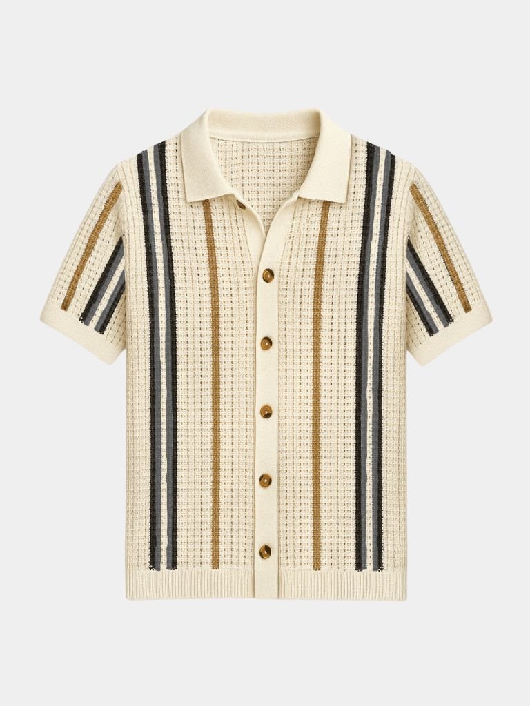Sunset Groove Polo - Iron & Oak