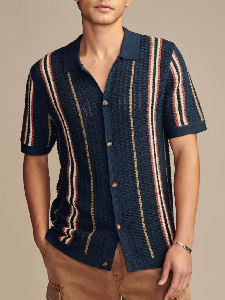 Sunset Groove Polo - Iron & Oak