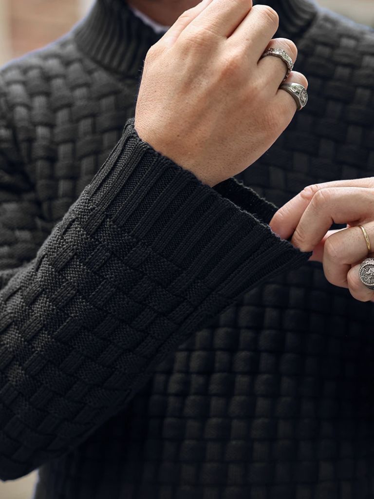 Tailored Knitwear Pullover - Iron & Oak