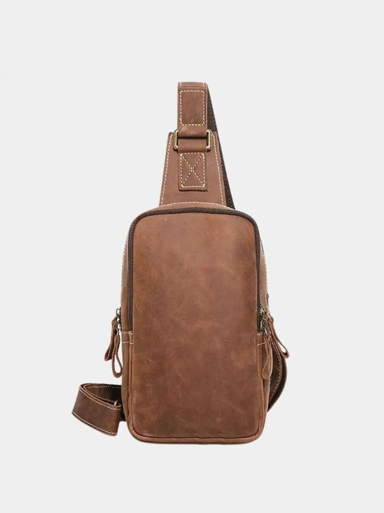The Vanguard Leather Bag - Iron & Oak