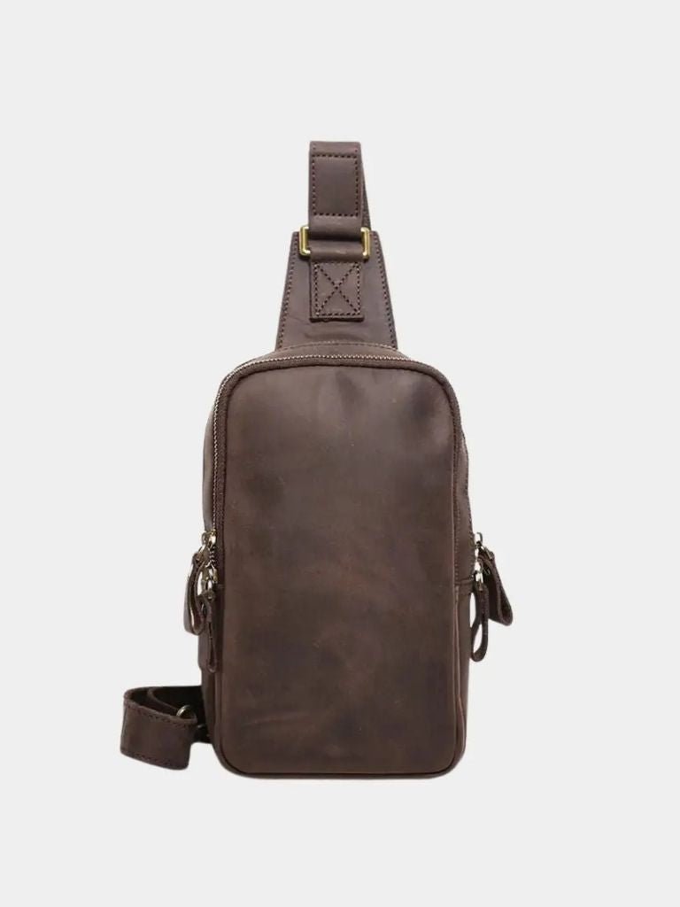 The Vanguard Leather Bag - Iron & Oak
