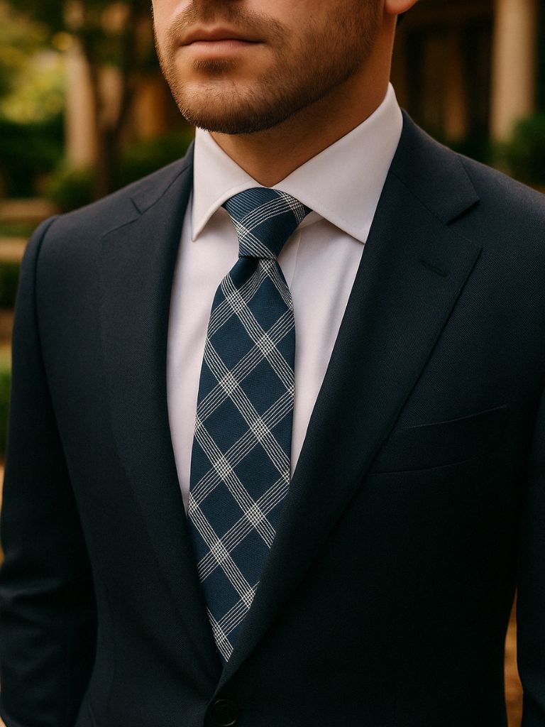 Thistle Grid Tie - Iron & Oak